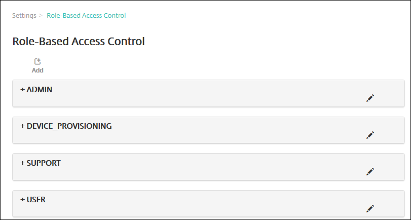 XenMobile-RBAC