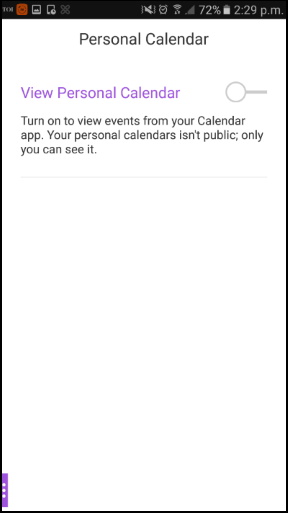 图像放大e of enable personal calendar option on iOS